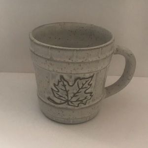 Unique Beautiful Speckled Maple Leaf Coffee Mug